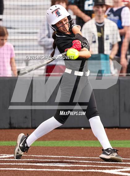 Thumbnail 3 in Trinity @ Plano East (UIL 6A D1 Girls Softball Regional Semi-Final) photogallery.