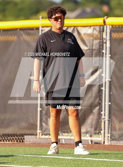 Thumbnail 3 in Trinity @ Plano East (UIL 6A D1 Girls Softball Regional Semi-Final) photogallery.