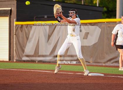 Thumbnail 3 in Trinity @ Plano East (UIL 6A D1 Girls Softball Regional Semi-Final) photogallery.