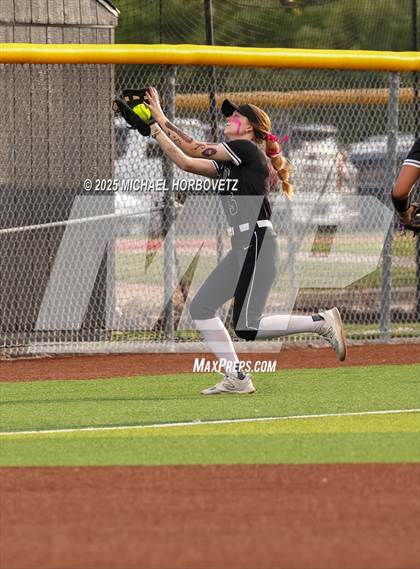Thumbnail 3 in Trinity @ Plano East (UIL 6A D1 Girls Softball Regional Semi-Final) photogallery.
