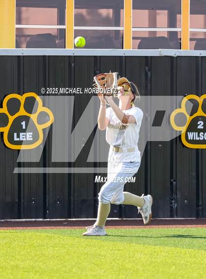 Thumbnail 3 in Trinity @ Plano East (UIL 6A D1 Girls Softball Regional Semi-Final) photogallery.
