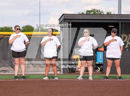 Thumbnail 2 in Trinity @ Plano East (UIL 6A D1 Girls Softball Regional Semi-Final) photogallery.