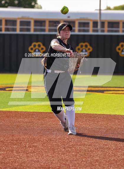 Thumbnail 2 in Trinity @ Plano East (UIL 6A D1 Girls Softball Regional Semi-Final) photogallery.