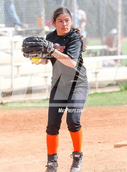 Thumbnail 2 in Tempe Prep vs. Williams (Chandler Prep Softball Classic)  photogallery.