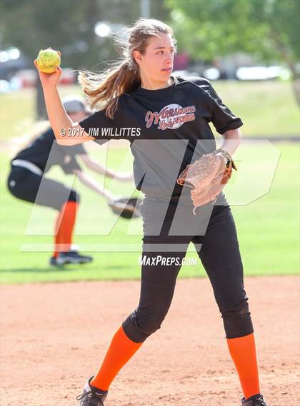 Thumbnail 2 in Tempe Prep vs. Williams (Chandler Prep Softball Classic)  photogallery.