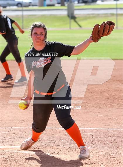 Thumbnail 1 in Tempe Prep vs. Williams (Chandler Prep Softball Classic)  photogallery.