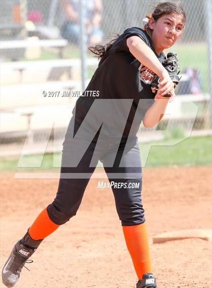 Thumbnail 1 in Tempe Prep vs. Williams (Chandler Prep Softball Classic)  photogallery.