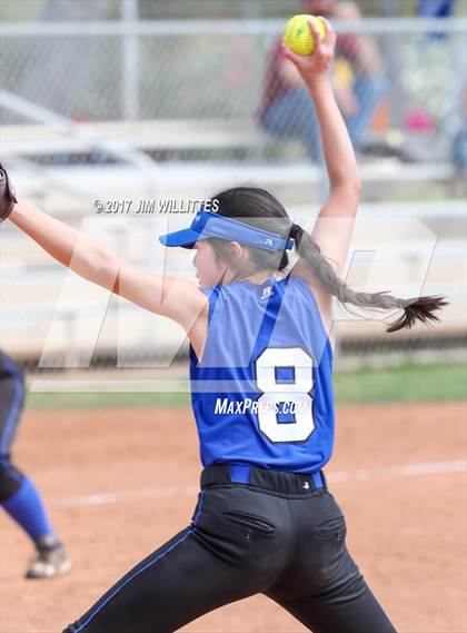 Thumbnail 3 in Tempe Prep vs. Williams (Chandler Prep Softball Classic)  photogallery.