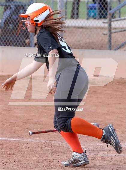 Thumbnail 3 in Tempe Prep vs. Williams (Chandler Prep Softball Classic)  photogallery.