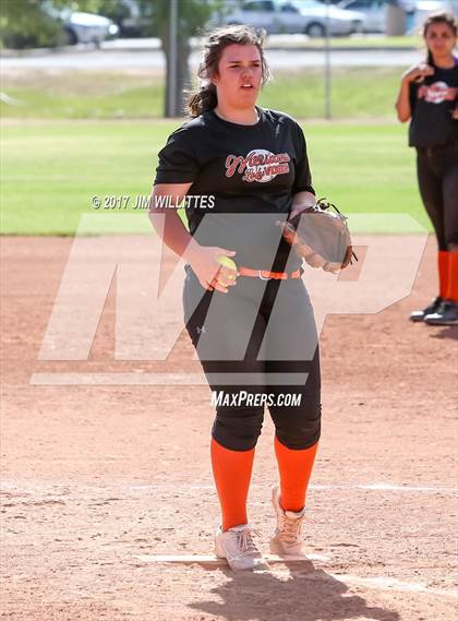 Thumbnail 2 in Tempe Prep vs. Williams (Chandler Prep Softball Classic)  photogallery.