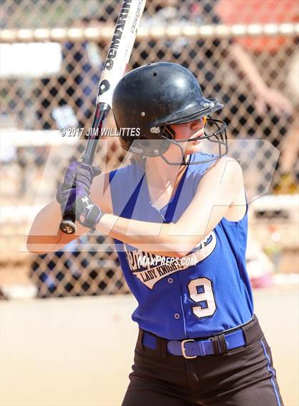 Thumbnail 1 in Tempe Prep vs. Williams (Chandler Prep Softball Classic)  photogallery.