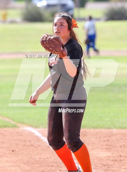 Thumbnail 3 in Tempe Prep vs. Williams (Chandler Prep Softball Classic)  photogallery.