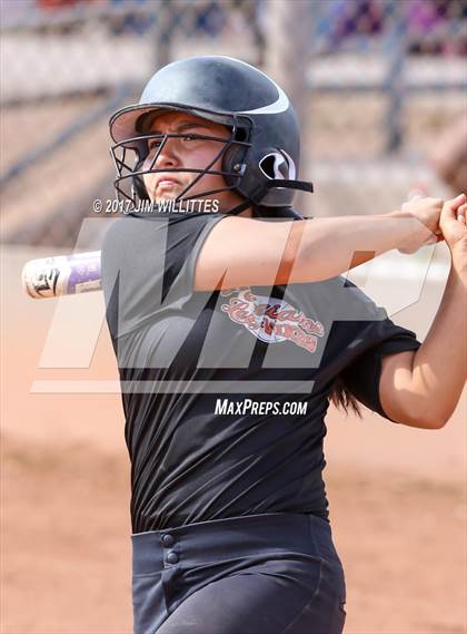 Thumbnail 1 in Tempe Prep vs. Williams (Chandler Prep Softball Classic)  photogallery.