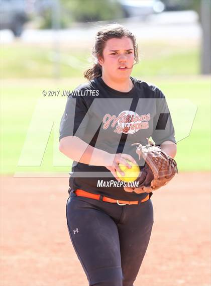 Thumbnail 3 in Tempe Prep vs. Williams (Chandler Prep Softball Classic)  photogallery.