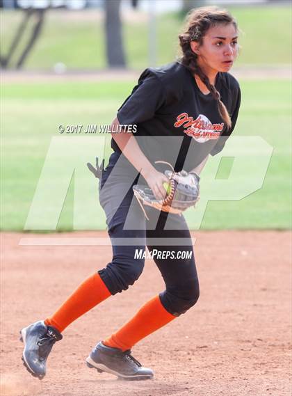 Thumbnail 3 in Tempe Prep vs. Williams (Chandler Prep Softball Classic)  photogallery.