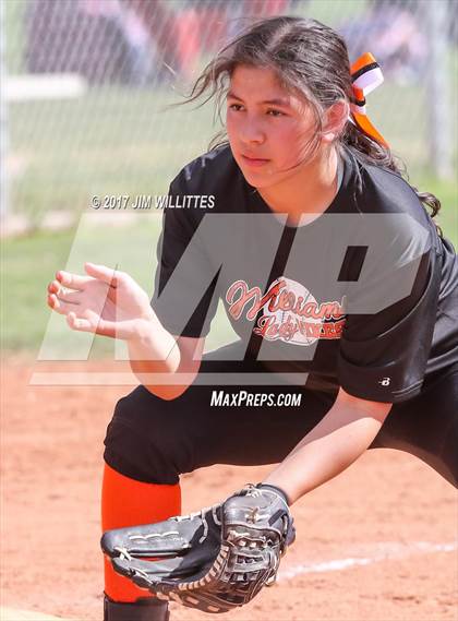 Thumbnail 1 in Tempe Prep vs. Williams (Chandler Prep Softball Classic)  photogallery.