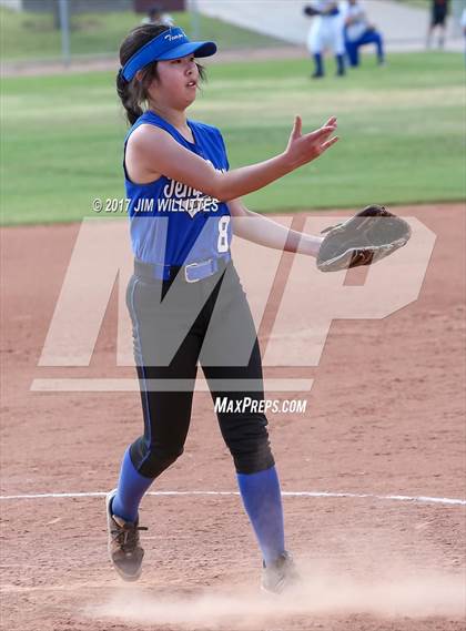 Thumbnail 2 in Tempe Prep vs. Williams (Chandler Prep Softball Classic)  photogallery.