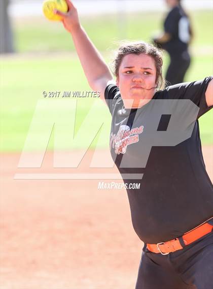Thumbnail 1 in Tempe Prep vs. Williams (Chandler Prep Softball Classic)  photogallery.