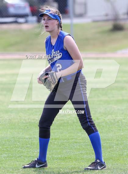 Thumbnail 1 in Tempe Prep vs. Williams (Chandler Prep Softball Classic)  photogallery.