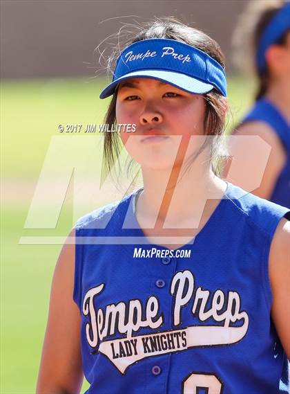 Thumbnail 3 in Tempe Prep vs. Williams (Chandler Prep Softball Classic)  photogallery.