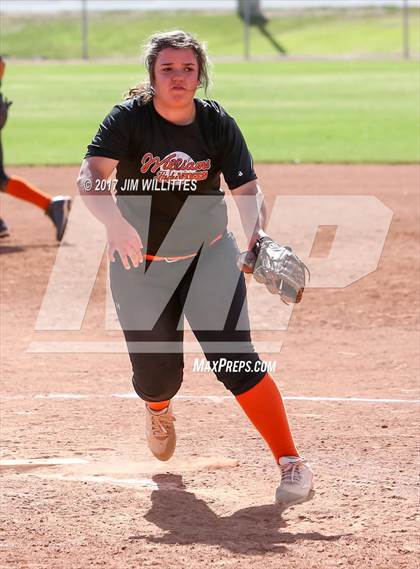 Thumbnail 2 in Tempe Prep vs. Williams (Chandler Prep Softball Classic)  photogallery.