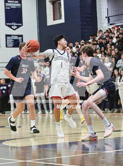 Thumbnail 2 in Horace Greeley vs Eastchester (NYSPHSAA Section 1 Class AA First Round) photogallery.