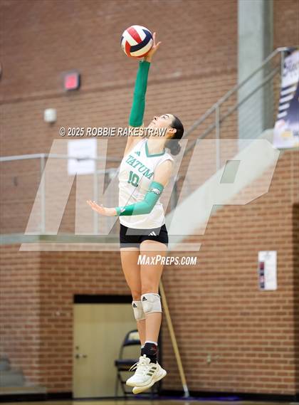 Thumbnail 2 in Crandall vs Tatum (Raising Cane's Volleyball Showcase)  photogallery.