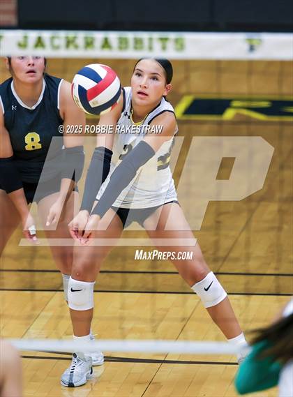 Thumbnail 1 in Crandall vs Tatum (Raising Cane's Volleyball Showcase)  photogallery.