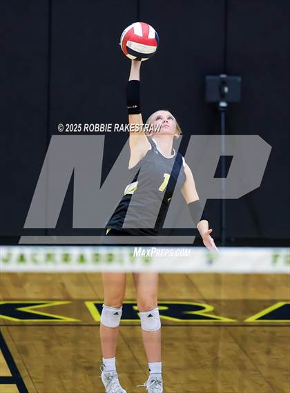 Thumbnail 1 in Crandall vs Tatum (Raising Cane's Volleyball Showcase)  photogallery.