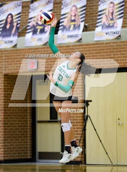 Thumbnail 1 in Crandall vs Tatum (Raising Cane's Volleyball Showcase)  photogallery.