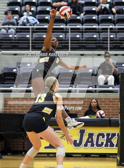 Thumbnail 1 in Crandall vs Tatum (Raising Cane's Volleyball Showcase)  photogallery.