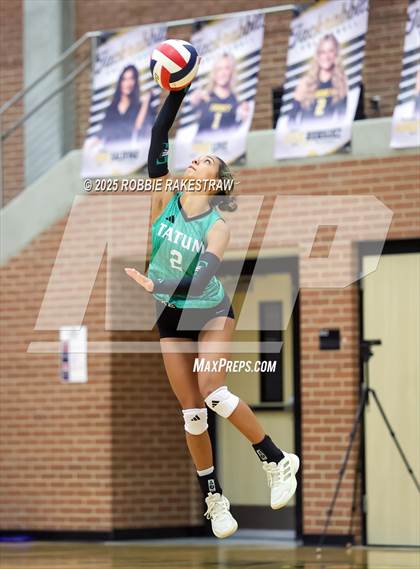 Thumbnail 2 in Crandall vs Tatum (Raising Cane's Volleyball Showcase)  photogallery.