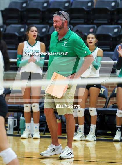 Thumbnail 1 in Crandall vs Tatum (Raising Cane's Volleyball Showcase)  photogallery.