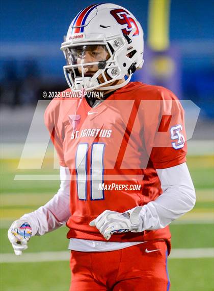 Thumbnail 2 in St. Ignatius vs. Bellarmine College Prep (CIF CCS D2 Finals) photogallery.