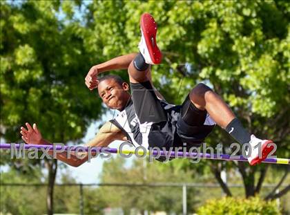 Thumbnail 2 in Titan Top 9 Invitational (Boys High Jump) photogallery.