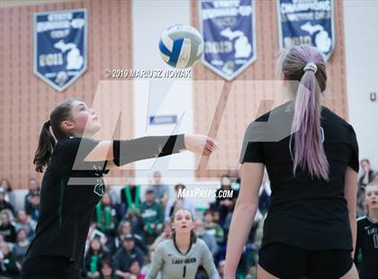Thumbnail 3 in West Bloomfield vs Lake Orion (MHSAA Regional Final) photogallery.