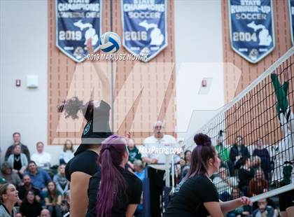 Thumbnail 2 in West Bloomfield vs Lake Orion (MHSAA Regional Final) photogallery.