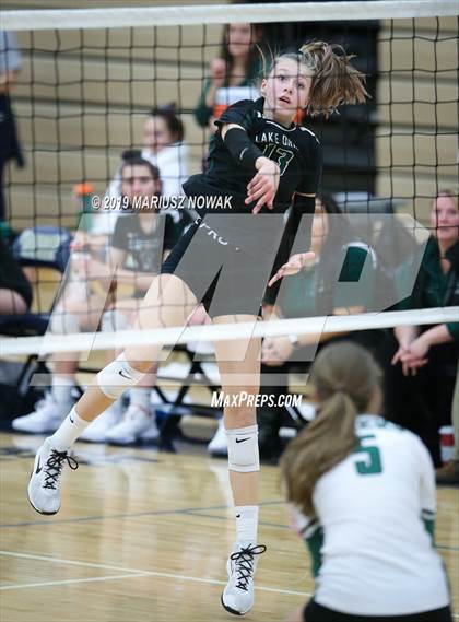 Thumbnail 2 in West Bloomfield vs Lake Orion (MHSAA Regional Final) photogallery.