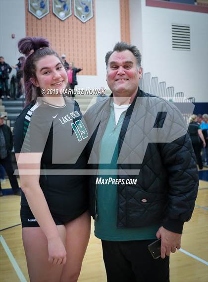 Thumbnail 2 in West Bloomfield vs Lake Orion (MHSAA Regional Final) photogallery.
