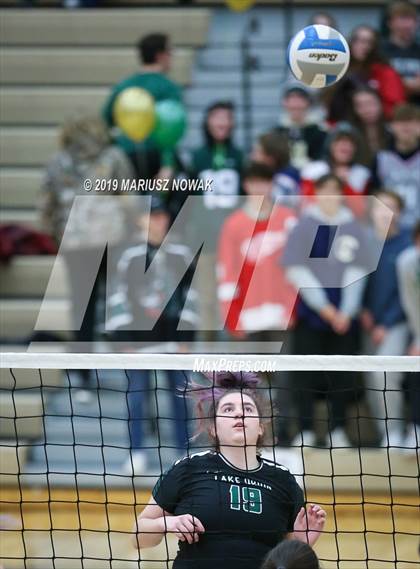 Thumbnail 1 in West Bloomfield vs Lake Orion (MHSAA Regional Final) photogallery.