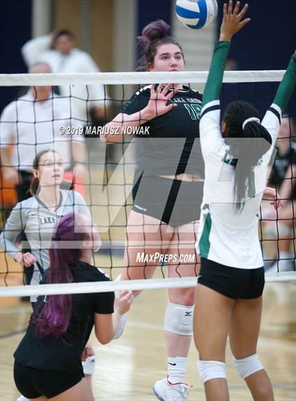 Thumbnail 3 in West Bloomfield vs Lake Orion (MHSAA Regional Final) photogallery.