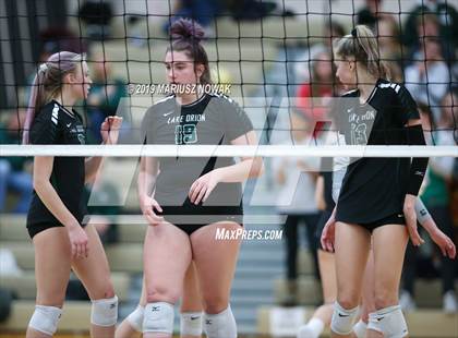Thumbnail 2 in West Bloomfield vs Lake Orion (MHSAA Regional Final) photogallery.