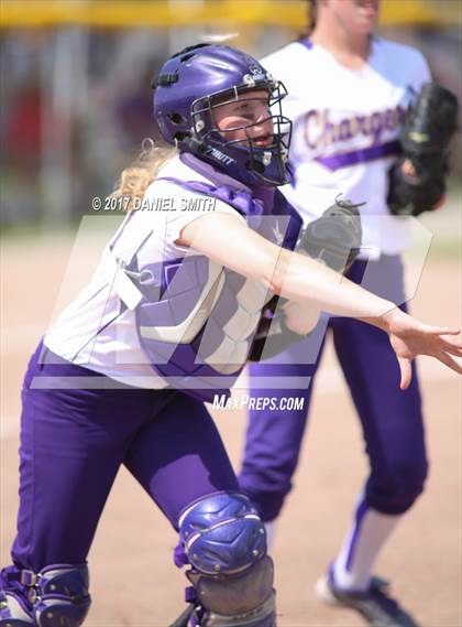 Thumbnail 3 in Inter-City Baptist vs. Huron Valley Lutheran (MHSAA 4A Regional Semifinal) photogallery.