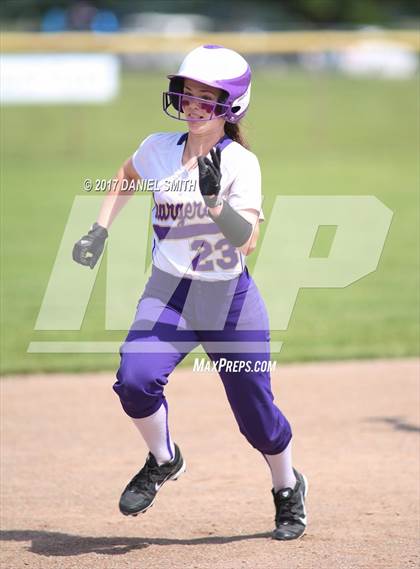 Thumbnail 2 in Inter-City Baptist vs. Huron Valley Lutheran (MHSAA 4A Regional Semifinal) photogallery.