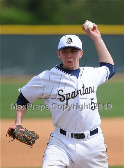 Thumbnail 3 in Rocky Mount vs Smihfield (Johnston County Easter Invitational) photogallery.