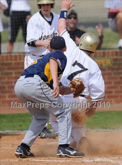 Thumbnail 3 in Rocky Mount vs Smihfield (Johnston County Easter Invitational) photogallery.