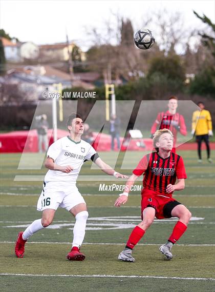 Thumbnail 1 in Monte Vista vs. De La Salle (CIF NCS D1 Final)  photogallery.
