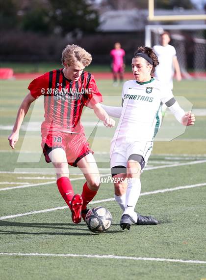 Thumbnail 3 in Monte Vista vs. De La Salle (CIF NCS D1 Final)  photogallery.