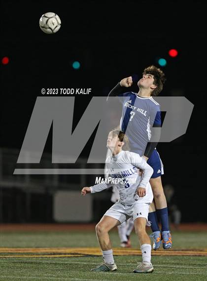 Thumbnail 3 in Rocky Hill vs Lewis Mills (CIAC Class M Semifinal) photogallery.