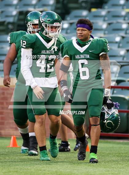 Thumbnail 1 in Arlington vs. Guyer (UIL Class 6A Area Playoff) photogallery.